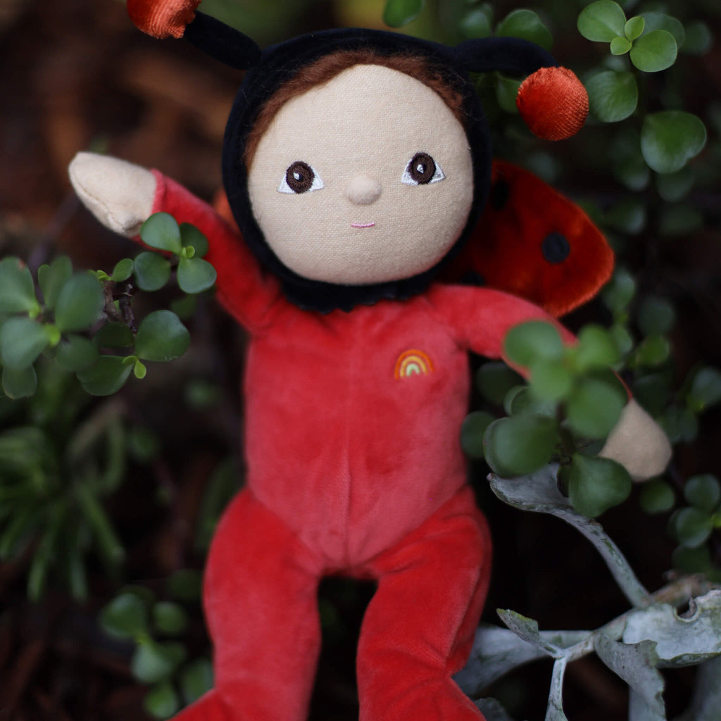 Dinky Dinkums Backyard Buddies - Lola Ladybug – Dinkum Dolls USA