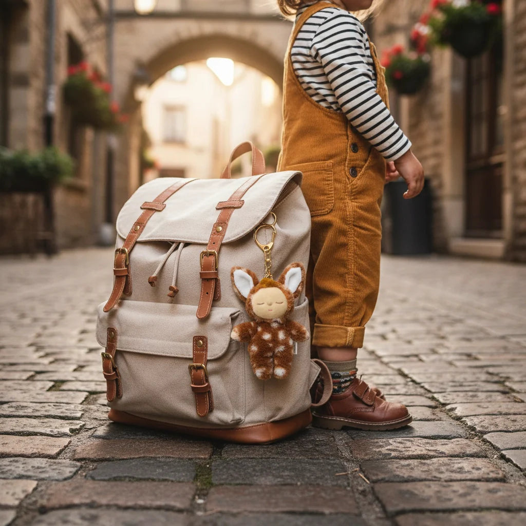 Cozy Bag Charm - Fawny Lala by Olli Ella US