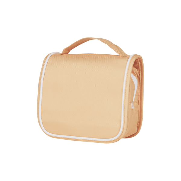 Stylish and practical kids yellow toiletry bag for organized travel and storage. Lightweight and spacious, perfect for weekend getaways or daily use.