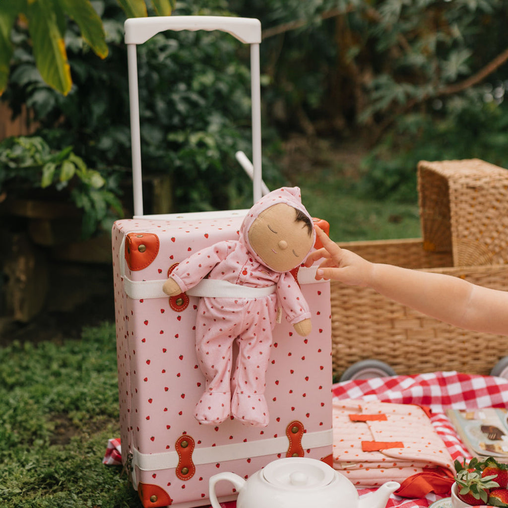 See-ya Suitcase - Strawberry by Olli Ella US