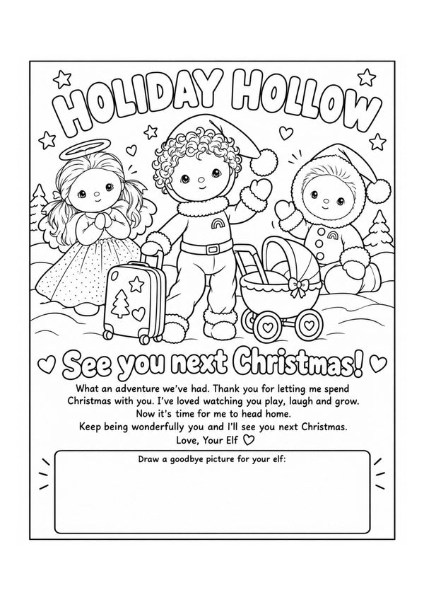 What to Write in Your Elf’s Goodbye Letter Olli Ella
