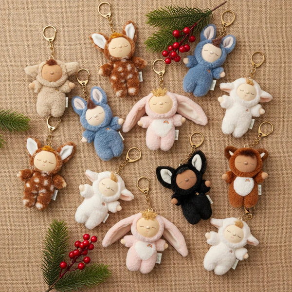 Cozy Bag Charm - Fawny Lala by Olli Ella US