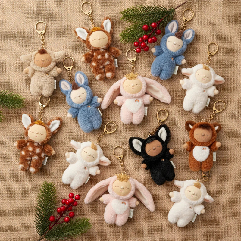 Cozy Bag Charm - Fawny Lala by Olli Ella US