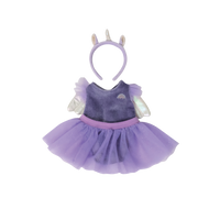 Dinkum Unicorn Outfit - Lilac