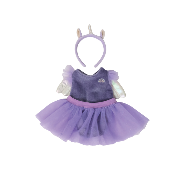 Dinkum Unicorn Outfit - Lilac