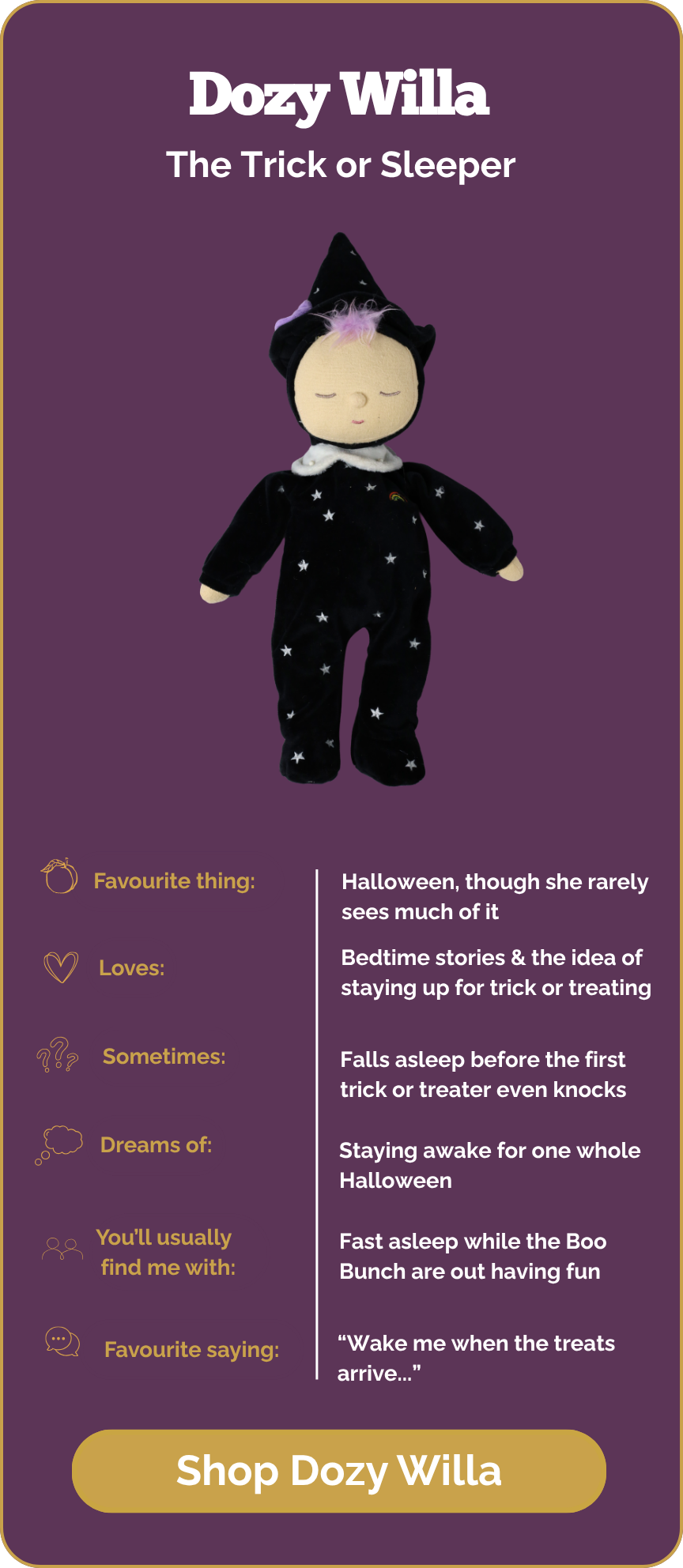 Willa the Dozy Witch