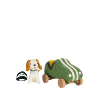 Holdie Dog-Go - Racer Boy - Green