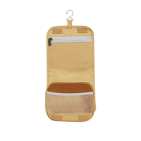 Stylish and practical kids yellow toiletry bag for organized travel and storage. Lightweight and spacious, perfect for weekend getaways or daily use.