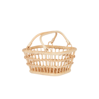 Rattan Tarry Basket - Wheat