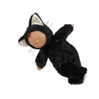 Black cat, soft plush toy for kids