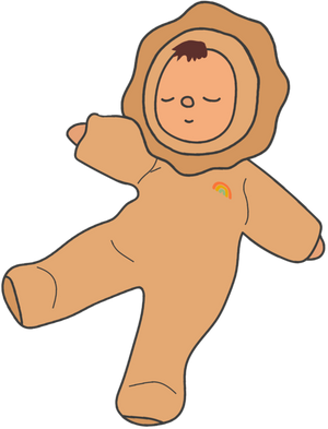 Giant Cozy Dinkums doll illustration