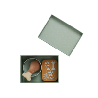 Olli Ella Dinkum Dog Goodie Set - bones and treats accessory pack with aqua box