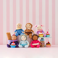 Multipack of our Dinky Dinkums Sweet Treats plush toys for kids. Cute and cuddly mini collectable plush toys. Collect them all.