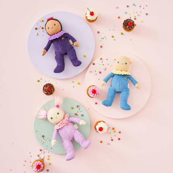 Want them all? Multipack of our limited-edition, collectable mini  plush toys. Cute and cuddly sweet treat themed plush toys for kids.