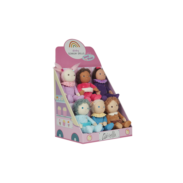 Want them all? Multipack of our limited-edition, collectable mini  plush toys. Cute and cuddly sweet treat themed plush toys for kids.