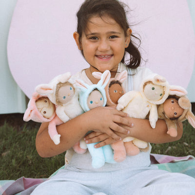 Dinky Dinkums Fluffle Family - Babbit Bunny - Buttercream video