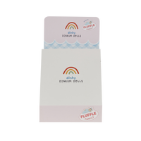 Fun collectable box for our Multi-Pack Dinky Dinkums Fluffle Family. Collectable box of plush bunny toys.