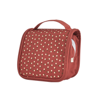 Olli Ella Christmas Theme See-ya Washbag red print 