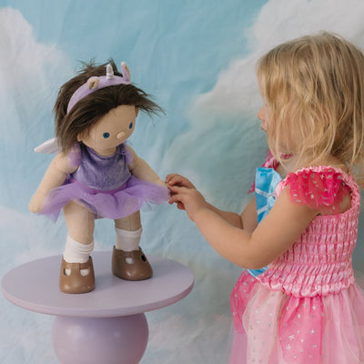 Dinkum Unicorn Outfit - Lilac video
