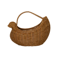 Rattan Chicken Basket