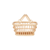 Rattan Tarry Basket - Wheat