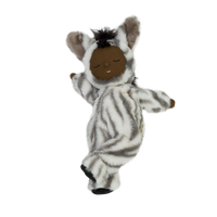 Collectable snuggly soft plush zebra toy. Made for snuggles and bedtime for babies and kids.