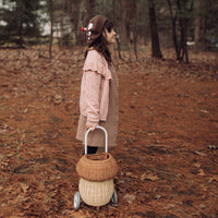 Rattan Mushroom Luggy - Natural